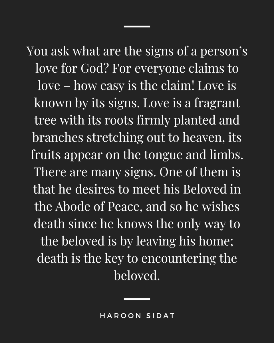 You ask what are the signs of a person’s love for God? For everyone claims to love – how easy is it make the claim! Love is known by its signs.