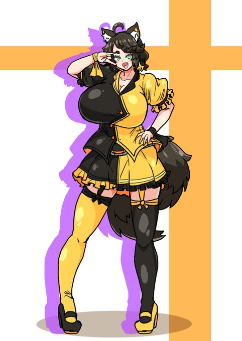 いいねした人は私のイラストを自分の絵柄で描くタグで逆道(@SAKAMICHI_dfrt)さんとこの子描かせていただいた 