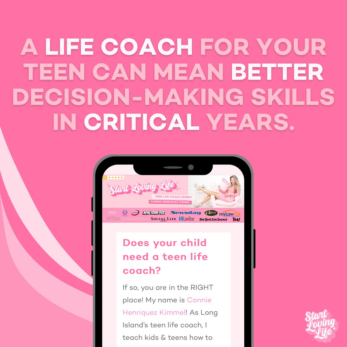 Equip your teen with decision-making SKILLS for life’s crucial moments 💡💖 #startlovinglife #lifecoach