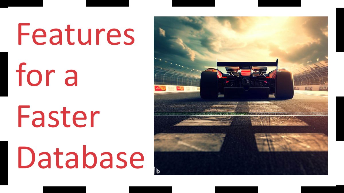 Database management system features to look for if speed matters to your next project.  (Spoiler, eXtremeDB has all of them.)

bit.ly/Faster-DBMS

#embeddedsystems #dbms #iotsolution #lowlatency