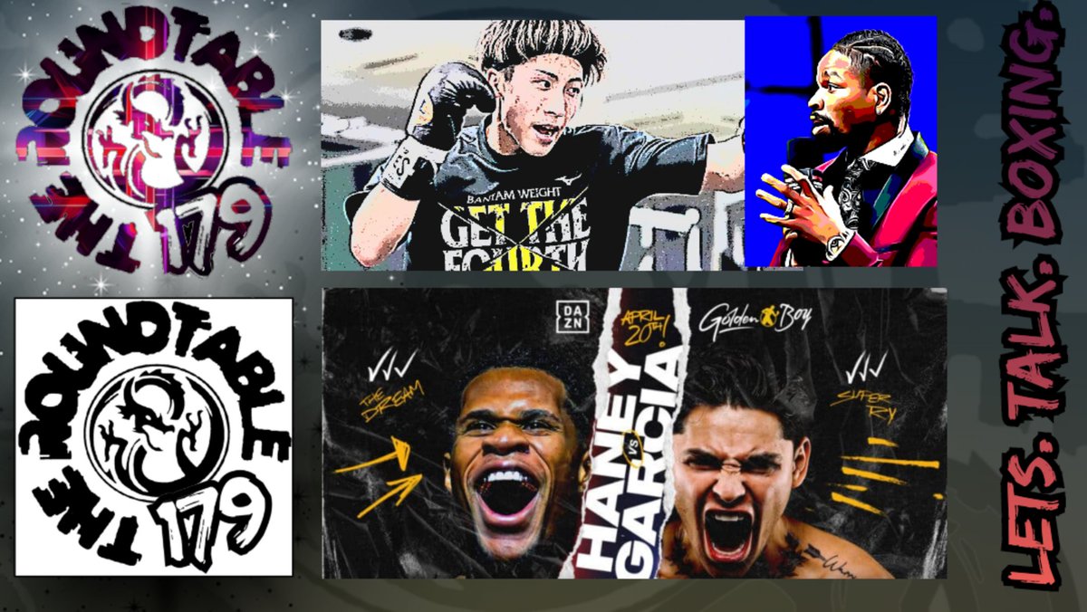 Tonight, we talk boxing! 7 pm est youtube.com/DStyleBoxing We preview Haney vs Garcia and talk about Porter's comments about Inoue having to come to America. + More @jhabeeb1 @calixboxing2 @Micheladatime @lyndenhosking @InTheRingWithC1 |#Boxing #HCP #HaneyGarcia