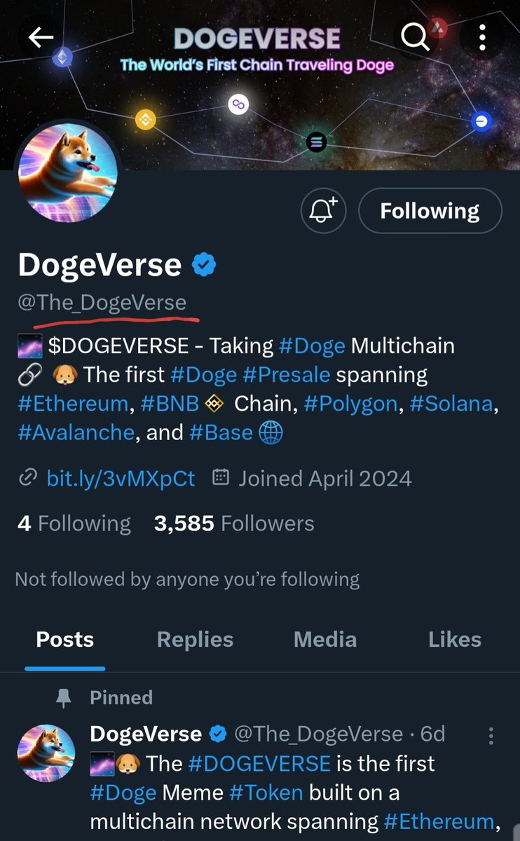 ⚠️  DogeVerse #ScamAlert ⚠️

🚩 "BUY NOW BEFORE PRICE RISE!" is a huge red flag, creating an urgent 'call to action' #scam.
They do that so that you won't think about it too much for their time sensitive offer.

Even if you're able to claim the token, be warned of a high tax fee!