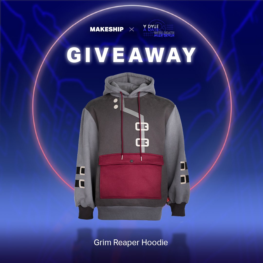 The Grim Reaper's gotta dress casually sometimes, right?

We’re giving you the chance to win 1 of 2 A Date with Death Grimmy Hoodies! 🥳

How to enter?
🌻 Follow @makeship and <a href="/TwoHalfStudios/">Two and a Half Studios</a>
🌻 Retweet this post
🌻 Giveaway ends April 17th at 2pm (ET). Good luck!