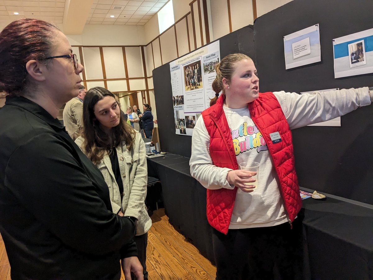 ButlerCOE's tweet image. Leah Devettori &amp;amp; Kate Lindsey co-presented w/@drsusanradams on Reflections on Converting an Externally Designed Online Course to In-Person Instruction &amp;amp; Dr. @KatieBr75962767 presented Lisa Hughes on Transforming Teaching: Impact of ChatGPT on Course Creation &amp;amp; Diverse Learning