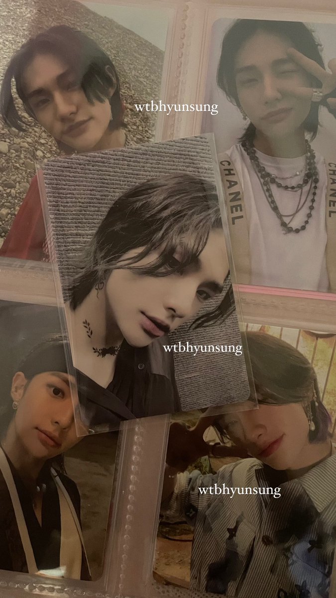wtbhyunsung's tweet photo. wts lfb

Stray Kids Hyunjin Photocard Official Sound Wave 2nd Lucky Draw Noeasy

dm/reply your offers

💕 ww buyers w ph address
🛒set w std pcs (see pic) — all mint condi but x sensi buyers
👀 rcbyt

# skz wolfgang red lights ld stay hwang hyunjin wtb lfs ph https://t.co/0Fm4uqvKRP