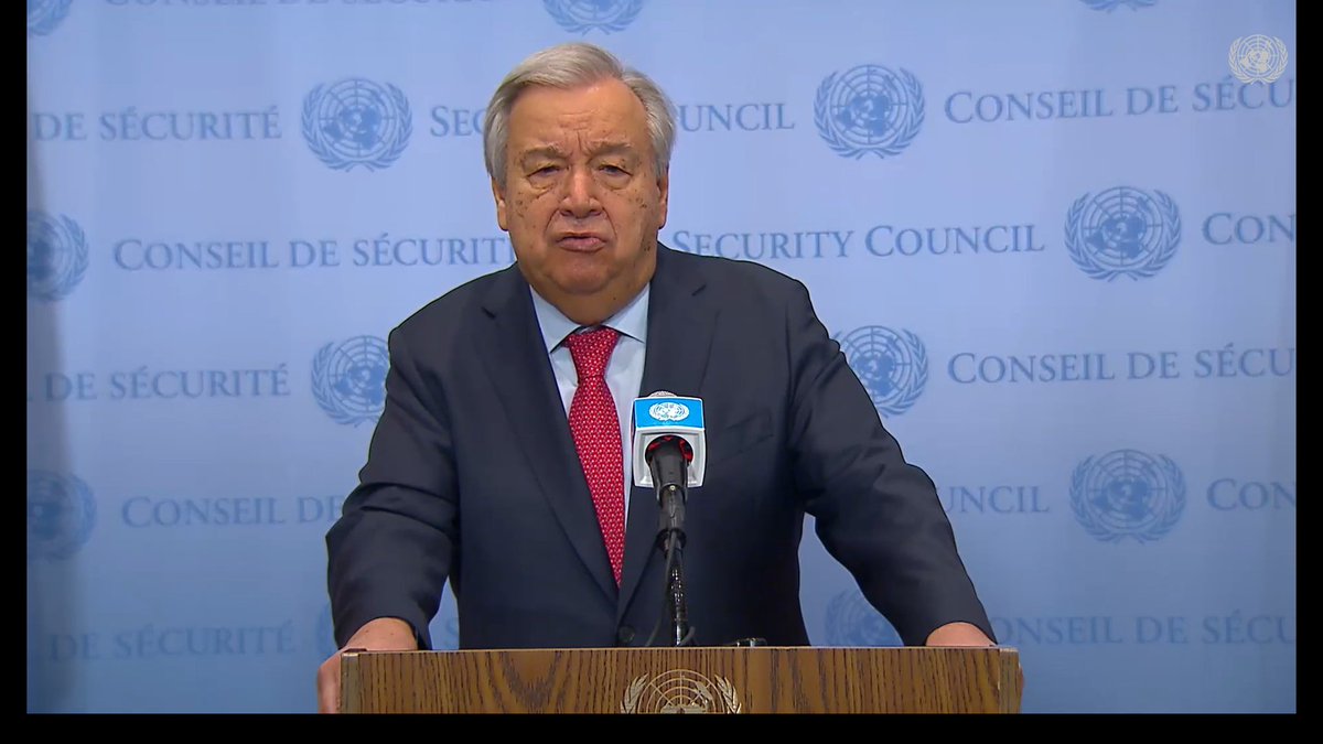 Sudan: 'One year on – some 25 million people — half of Sudan’s population – need lifesaving assistance. The latest reports of escalating hostilities in El Fasher – the capital of North Darfur -- are a fresh cause for deep alarm'- UN chief @antonioguterres