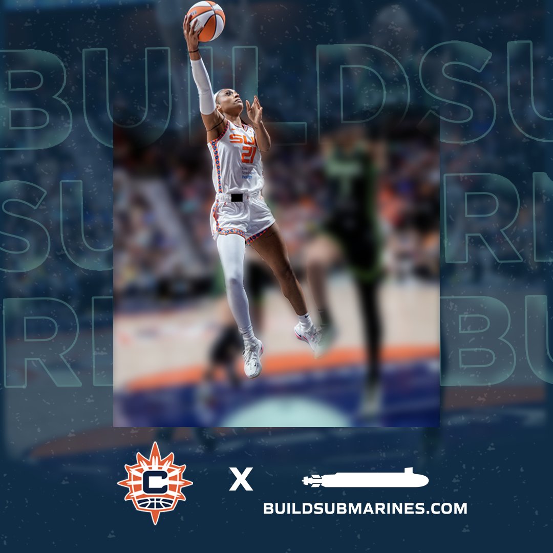 Excited to announce our partnership with @ConnecticutSun!! 🏀 We’ll work together to empower women interested in STEM and in careers within the Submarine Industrial Base. For more on our partnership >> ow.ly/pGiM50RgoB8