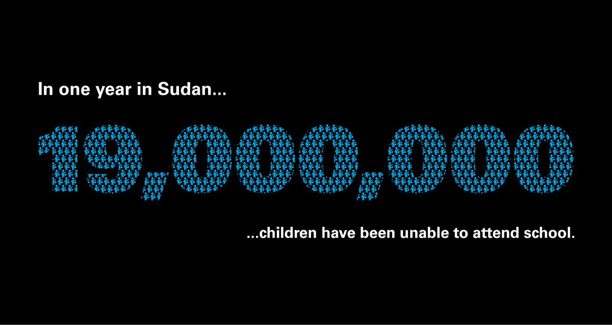 Sudan is currently facing the world’s worst education crisis: nineteen million children are not learning due to conflict As the war in Sudan reaches the one-year mark, UNICEF calls out for peace for every girl and boy on the move realising their fundamental right: to be a child