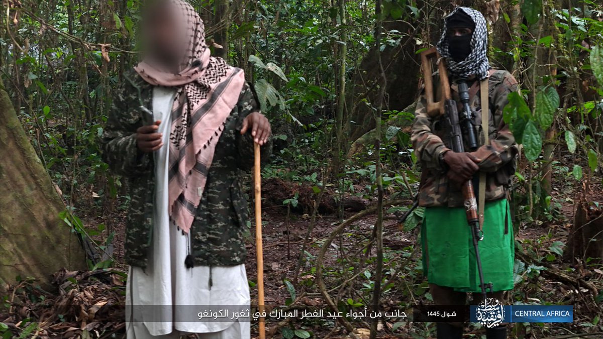 Democratic Republic of #Congo (#DRC) 🇨🇩: #ISCAP (#ISIS - Central Africa) released photos of militants during #EidAlFitr.

Militants use rare #Israeli 🇮🇱 IMI Galil MAR compact assault rifle with Meprolight M21 optic, RPG-7 with #Bulgarian 🇧🇬 OGi-7MA rocket, #Chinese 🇨🇳 Type 85…