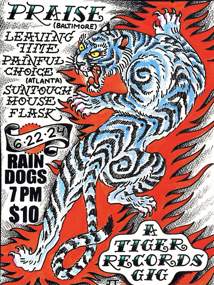 PraisePunks's tweet image. June 21 - Atlanta, GA - Disorder Vinyl
June 22 - Jacksonville, FL - Rain Dogs
June 23 - Miami, FL - Gramps