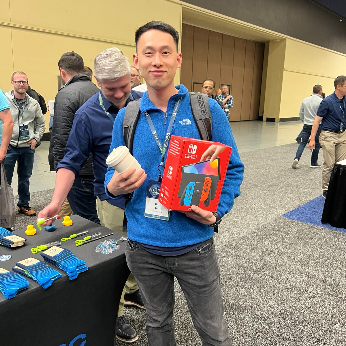 PatchMyPC's tweet photo. We'd like to thank the people behind the scenes who made #NLITSummit '24 possible! Congrats to our raffle winner, who took home a new Nintendo Switch, and a shoutout to the #PatchMyPC team for their hard. Conferences = community and we're grateful to take part in them. https://t.co/gjSn7GiIXU