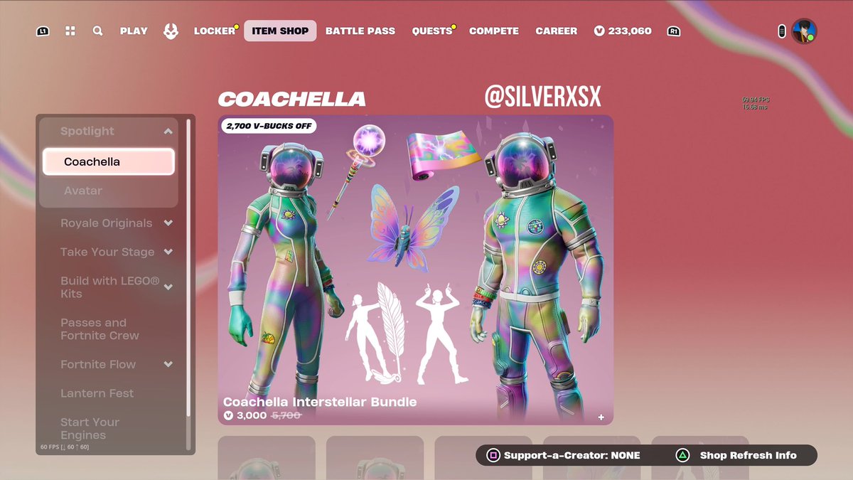 Silverxsx's tweet photo. *CLOSING COMMENTS IN 1 HOUR*

Like 💜 Retweet ♻️ Reply with your Fortnite Username 💬

Adding some to gift them 🤝 #Fortnite
$BEYOND $PARAM $BUBBLE $PIXIZ https://t.co/ei3WMuiS3r