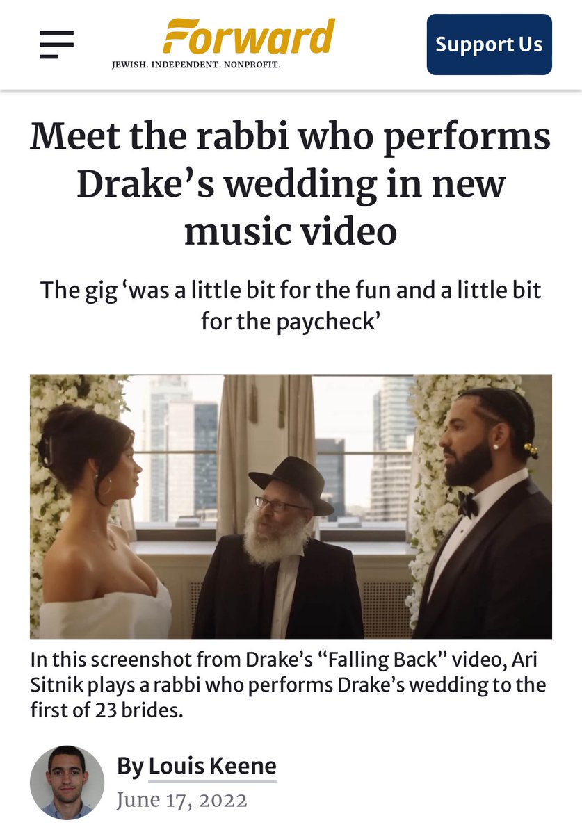 Drake’s rabbi