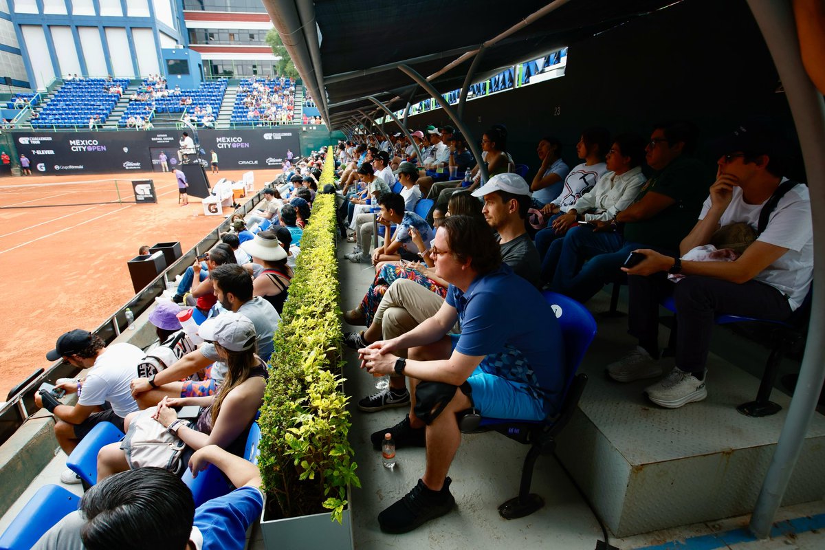 Lunes con “L” de “Los extrañamos en nuetsras gradas, aficionados”. 🥹🎾

#MCO2024 @ATPChallenger