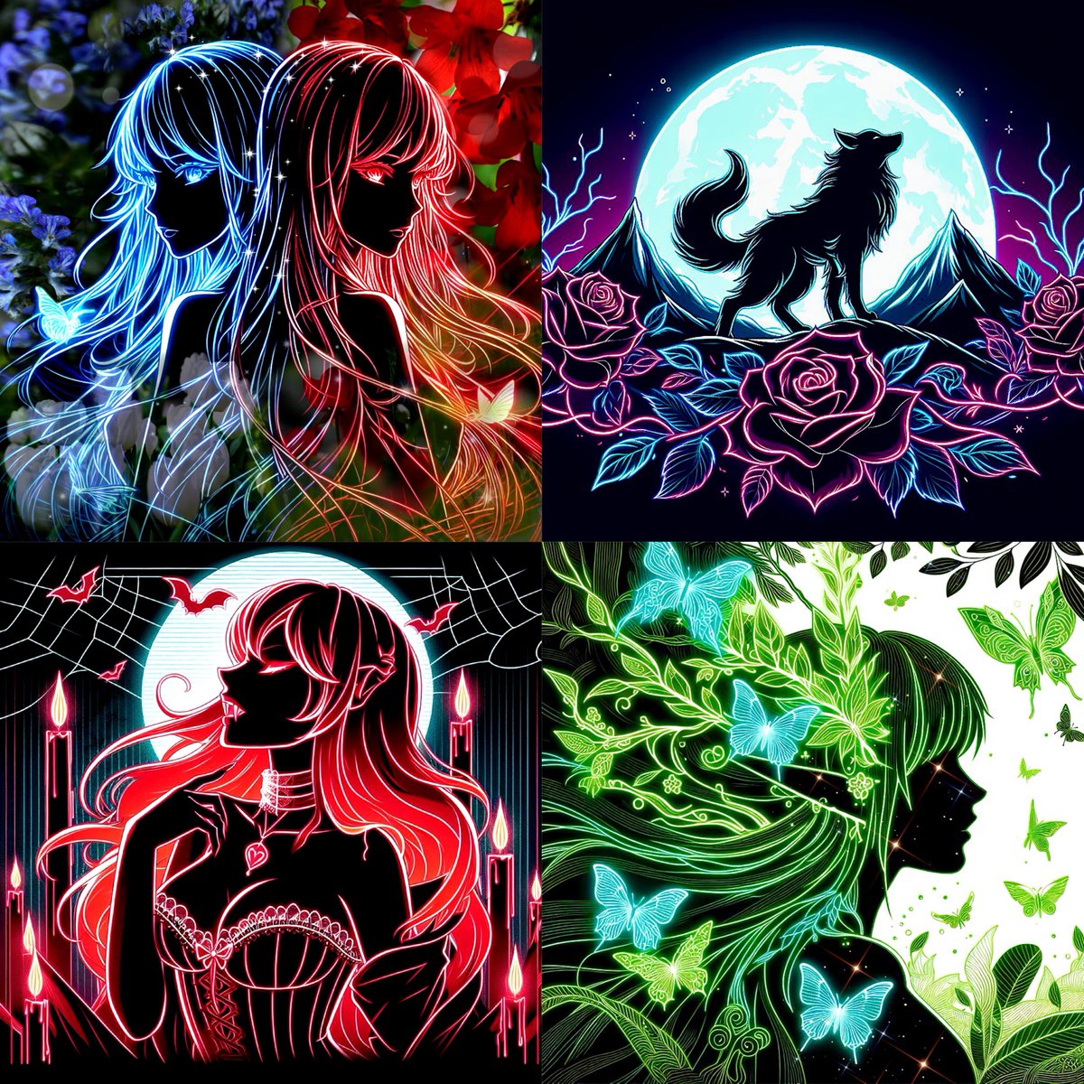 @avinroart Hello Avinro!! “Glowing Shadows” collection ✨ 1.The unity of blossoms (Collab with @libertyvisions_ ) ❣️2/8, 6 $XTZ 2.A lonely wolf ❣️4/6, 3.5 $XTZ 3.Deadly charm ❣️5/6, 3.5 $XTZ 4.The Elf’s Grace ❣️4/5, 4 $XTZ objkt.com/collections/KT…