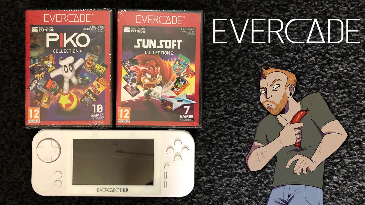 Coming up on @Platform32 from 6pm BST, I'll be taking the new @evercaderetro carts, Piko Collection 4 and Sun Soft Collection 2 for a spin! Join me here: youtube.com/live/-zFNfKlVZ… or on twitch.tv/platform32 for loads of retro fun!