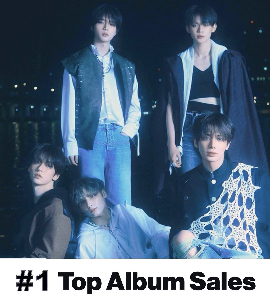 WORLDMUSICAWARD's tweet photo. #TOMORROWXTOGETHER scores the 2nd Highest New Entry of the week on the Billboard 200, as Minisode 3: TOMORROW lands at No. 3 with 107,500 equivalent album units including 103,500 pure sales! It's the #1 top-selling album of the week in the US and the Group's 5th top 10 album! 💪💿🥈🔝🆕💥3⃣🇺🇸2⃣0⃣0⃣ ➕🔝💰💿🇺🇸 ➕5⃣✖️🔝🔟💿🔥👑👑👑👑👑🧡

#minisode3_no3_on_BB200 
#TXT  @TXT_members