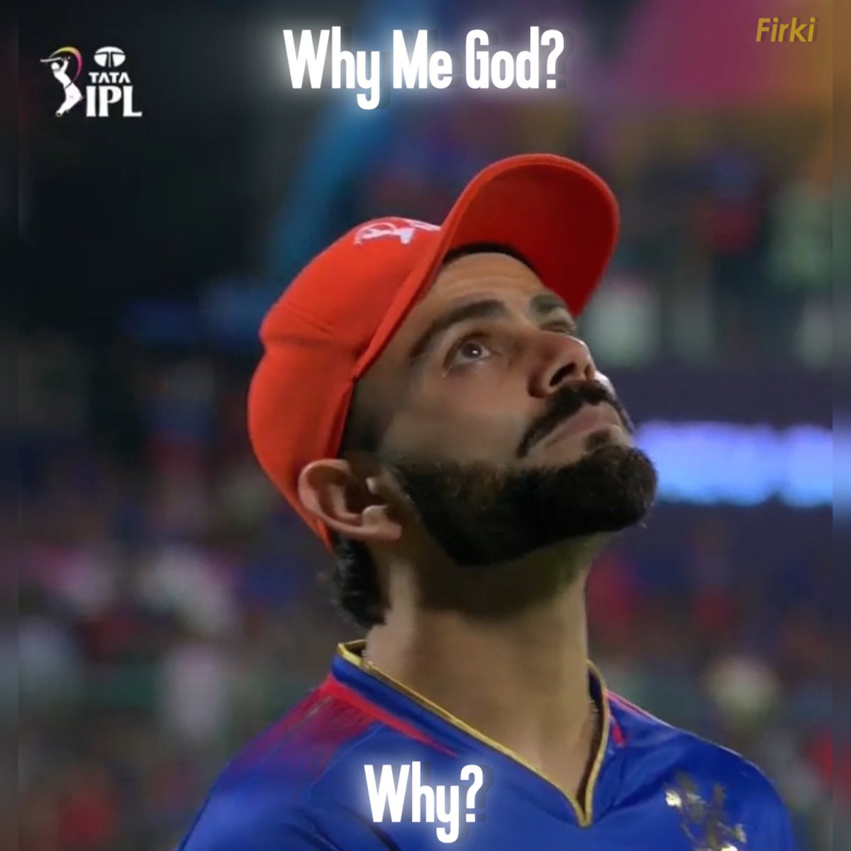 He can win everything except one thing #RCBvsSRH