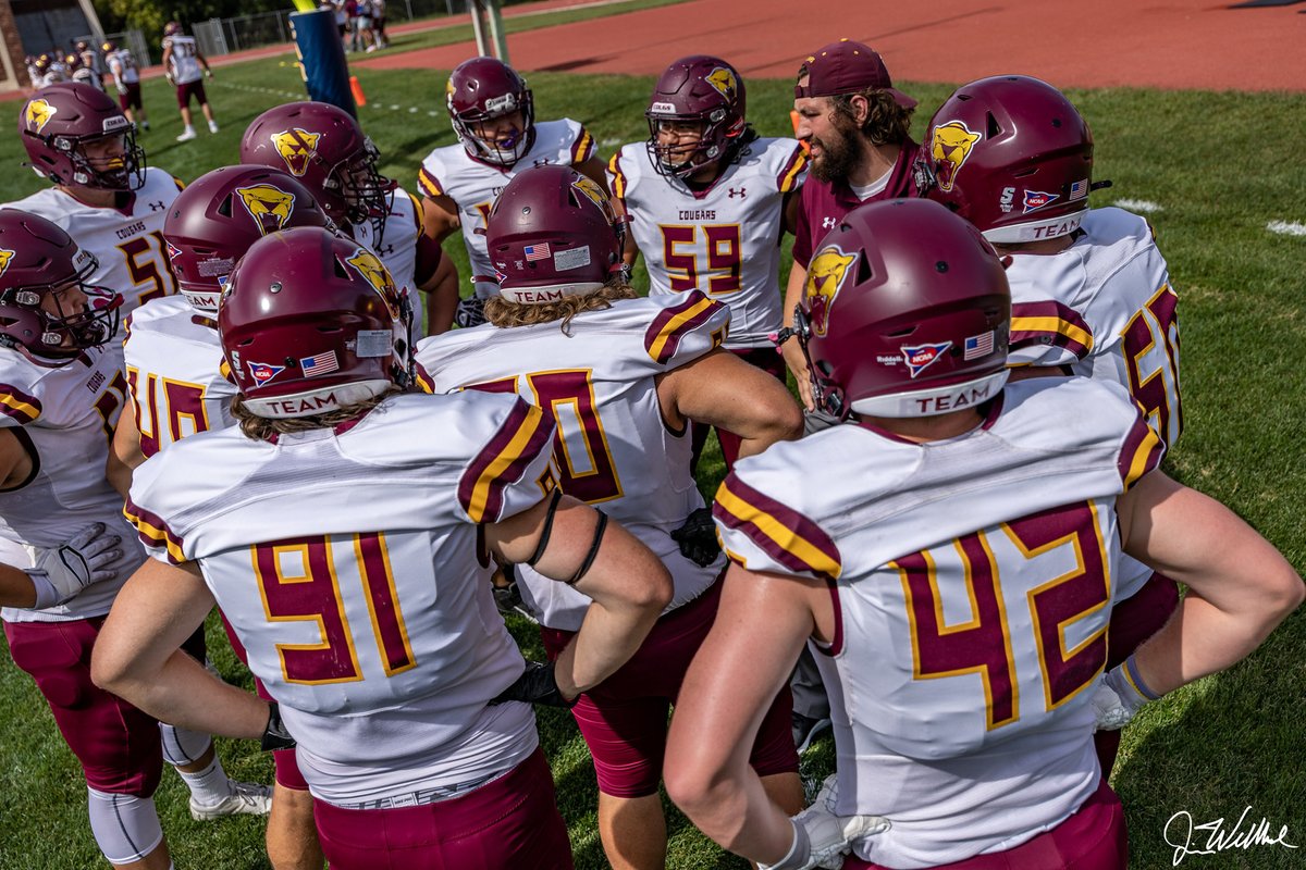 Coach_Gehlen's tweet photo. The last 3 Cougar Football Seasons 📈

2023 UMAC Champs 💍
5 UMAC Poty/All-Region 🏆
41 All-Conference Selections 🏅
48 Academic All-Conference 📚
8-1 Home UMAC Record 🏟️

#TEAM #RollCougs🐾 https://t.co/INh9VbXtiD