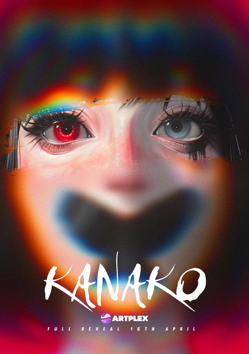 Get ready for my first drop on @artplexio For the past 4 days, I shared the process of this piece. Tomorrow, I'm gonna reveal it for you! Here's the poster of Kanako Thank you for supporting me!