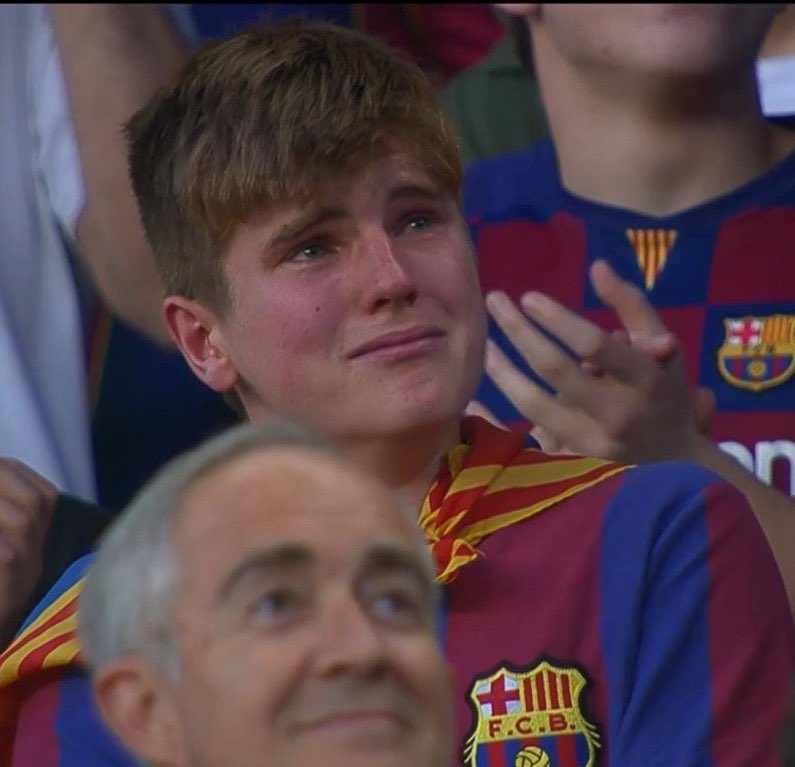 el barça es realmente mi vida entera no puedo más