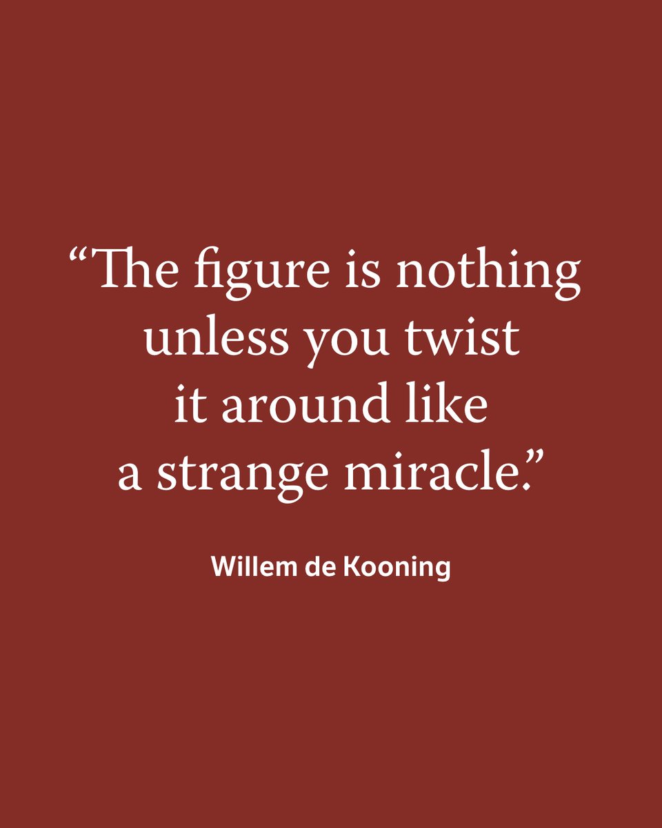 This #WorldArtDay, we celebrate the impact of #WillemdeKooning's 'strange miracles' which serve as testament to the abstract artist's enduring impact on culture. Learn about Pace artist projects this week during the 2024 #VeniceBiennale: bit.ly/4a2W7lL
