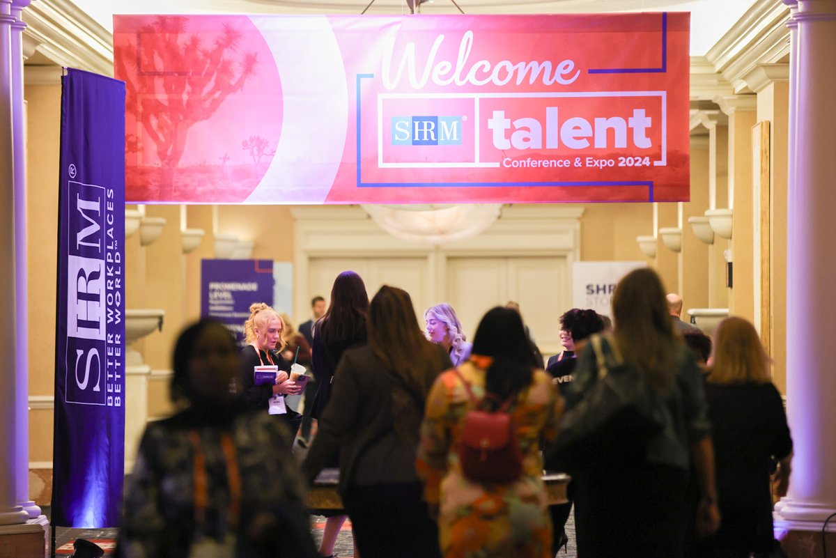 We're so excited to be back in Las Vegas for our sold out #SHRMTalent! Follow along as we share the top highlights and insights on talent management, recruiting, and retention. #SHRMTalent