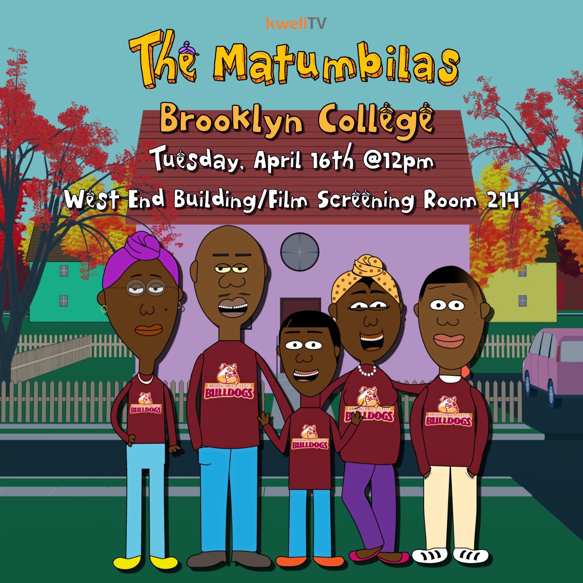 The Matumbilas are taking the 2 Train and heading to @BklynCollege411 for another screening event! Hope to see you there 🙌📺