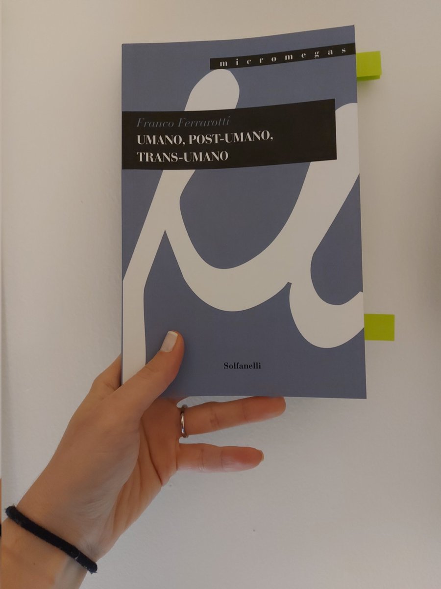 «La tecnica è un valore importante, ma strumentale, non finale. Non ha interesse per il passato, non comprende il presente e rende arduo progettare un futuro umanamente significativo.» Franco Ferrarotti, Umano, post-umano, trans-umano