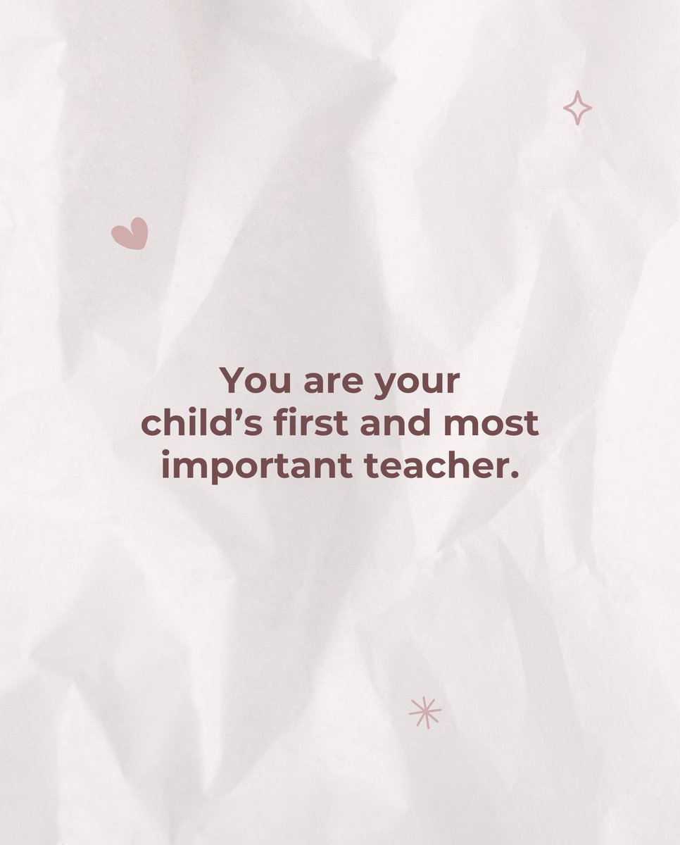 We know that you want to prepare your child for the best possible future We want to remind you that the lessons you teach and examples you set as they grow are an important part of the process as well You are their most important teacher 🤎 #positiveaffirmation