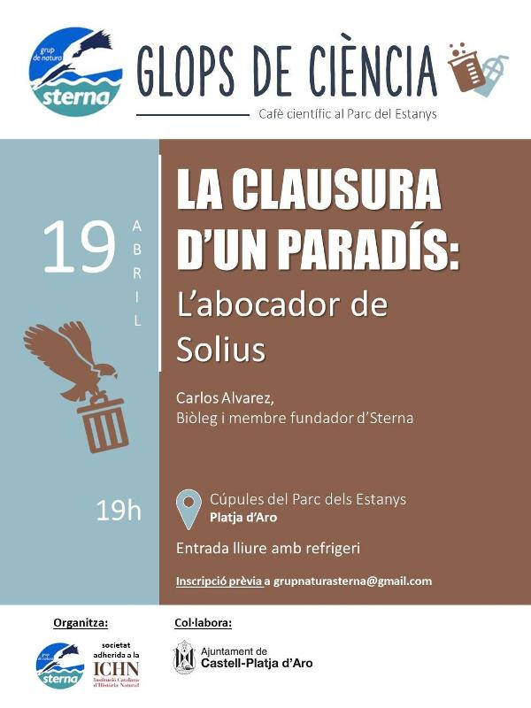 Xerrada “La clausura d’un paradís: L’abocador de Solius” a Platja d’Aro: revistabaixemporda.cat/xerrada-la-cla…