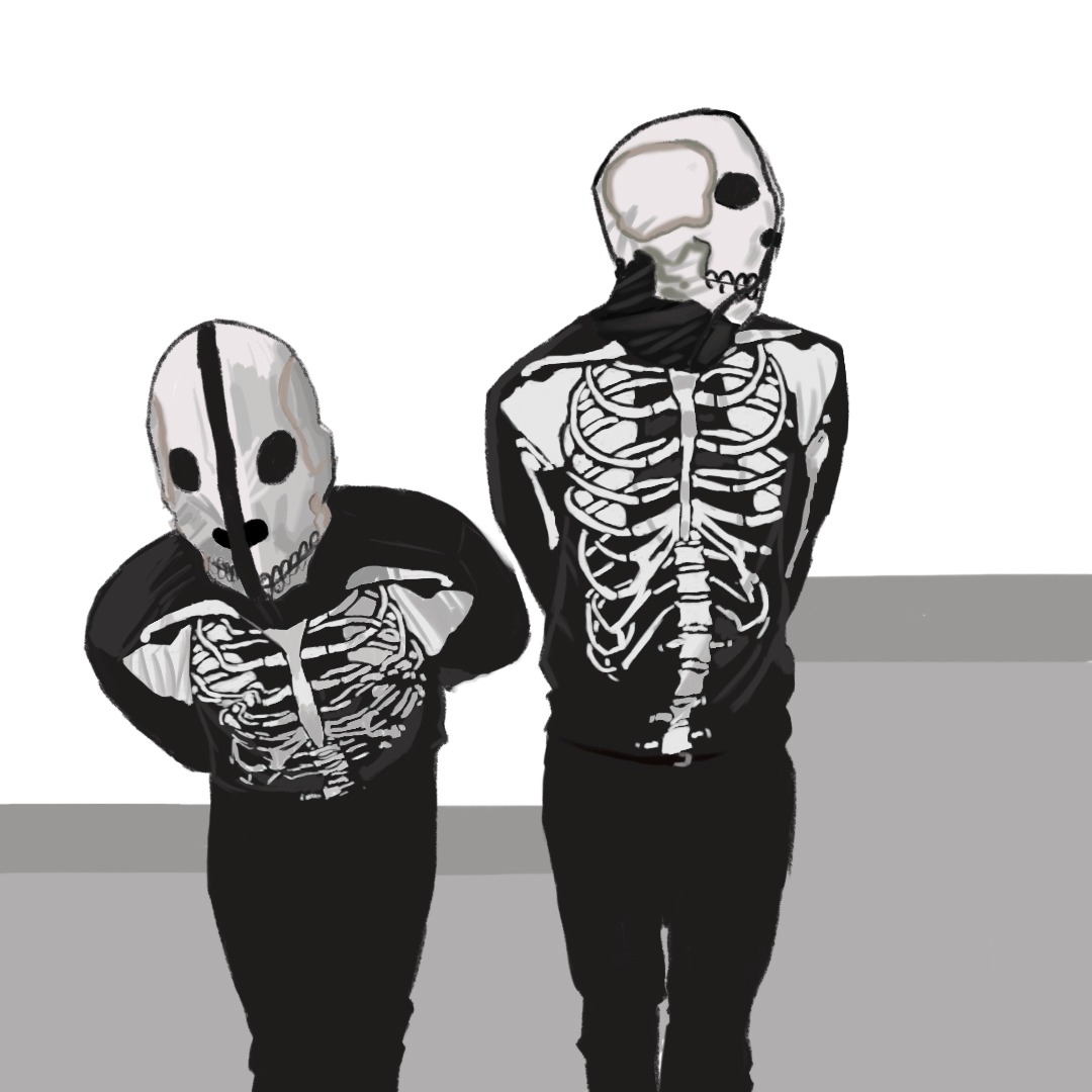Skeleton's . . #twentyonepilots #cliqueart