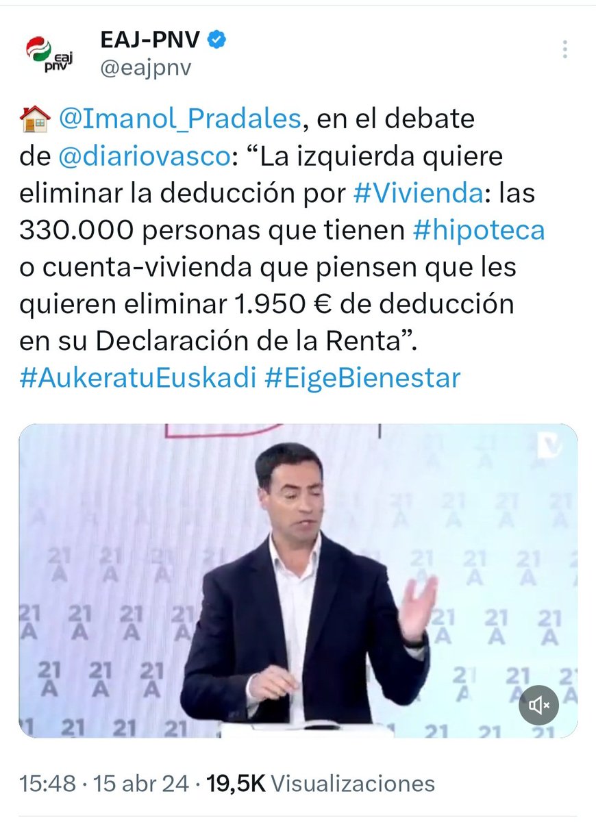 AnderGurusa's tweet photo. Hau gezurra da. Eta lehendakari batek ezin dio jendeari gezurrik esan #AldaketaDaOrain https://t.co/3Uhi4jnzRU