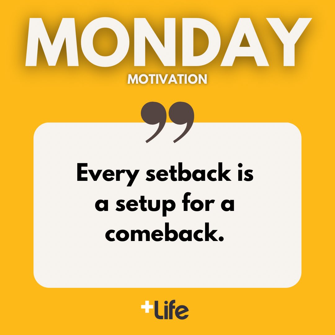 Obstacles are just detours on the road to success. Keep moving forward with unwavering determination! 💪#SetbackSetup #MondayMotivation