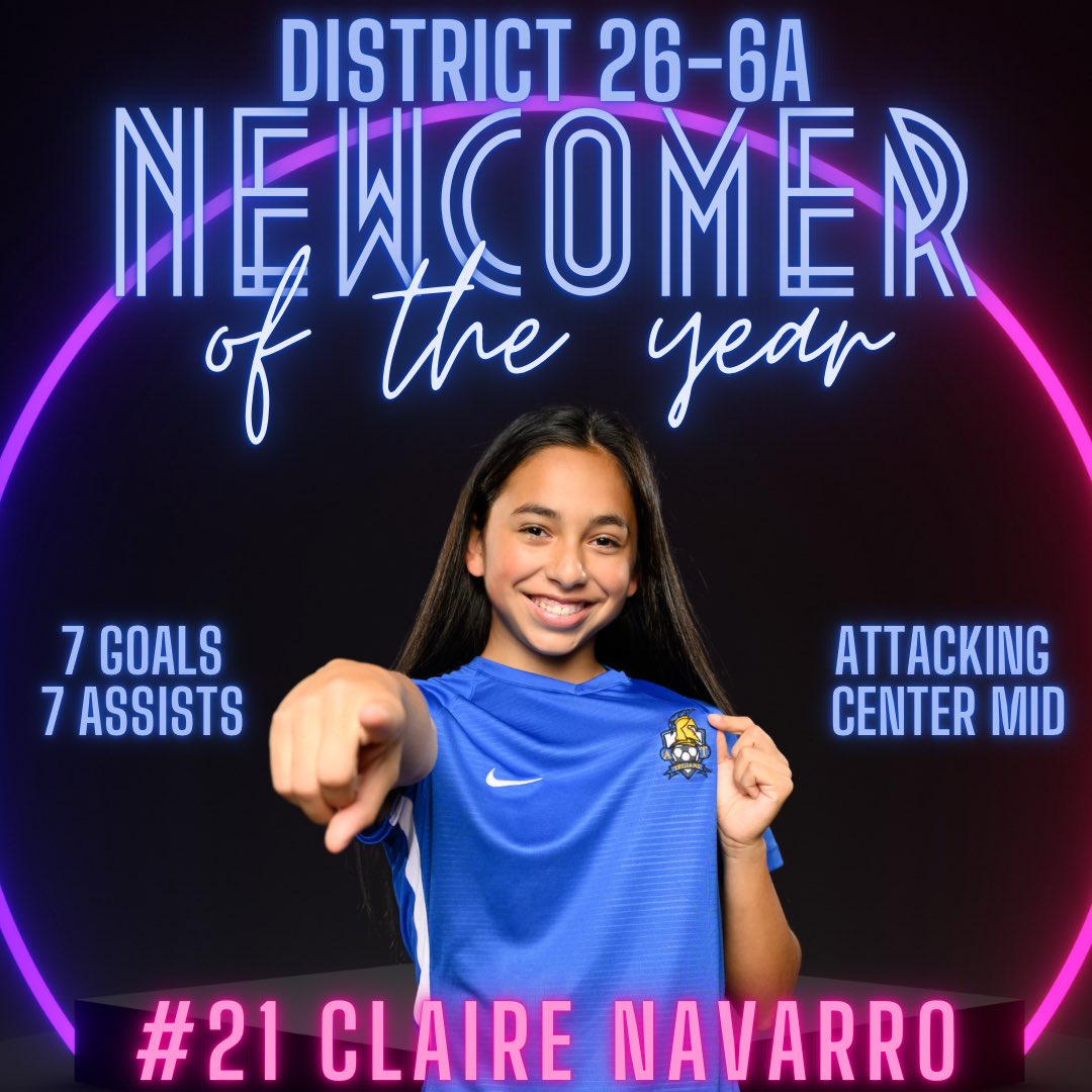 THE Claire Navarro 🎀!! Congratulations on this incredible accolade and the impact you made for us this year! We are so proud of you!