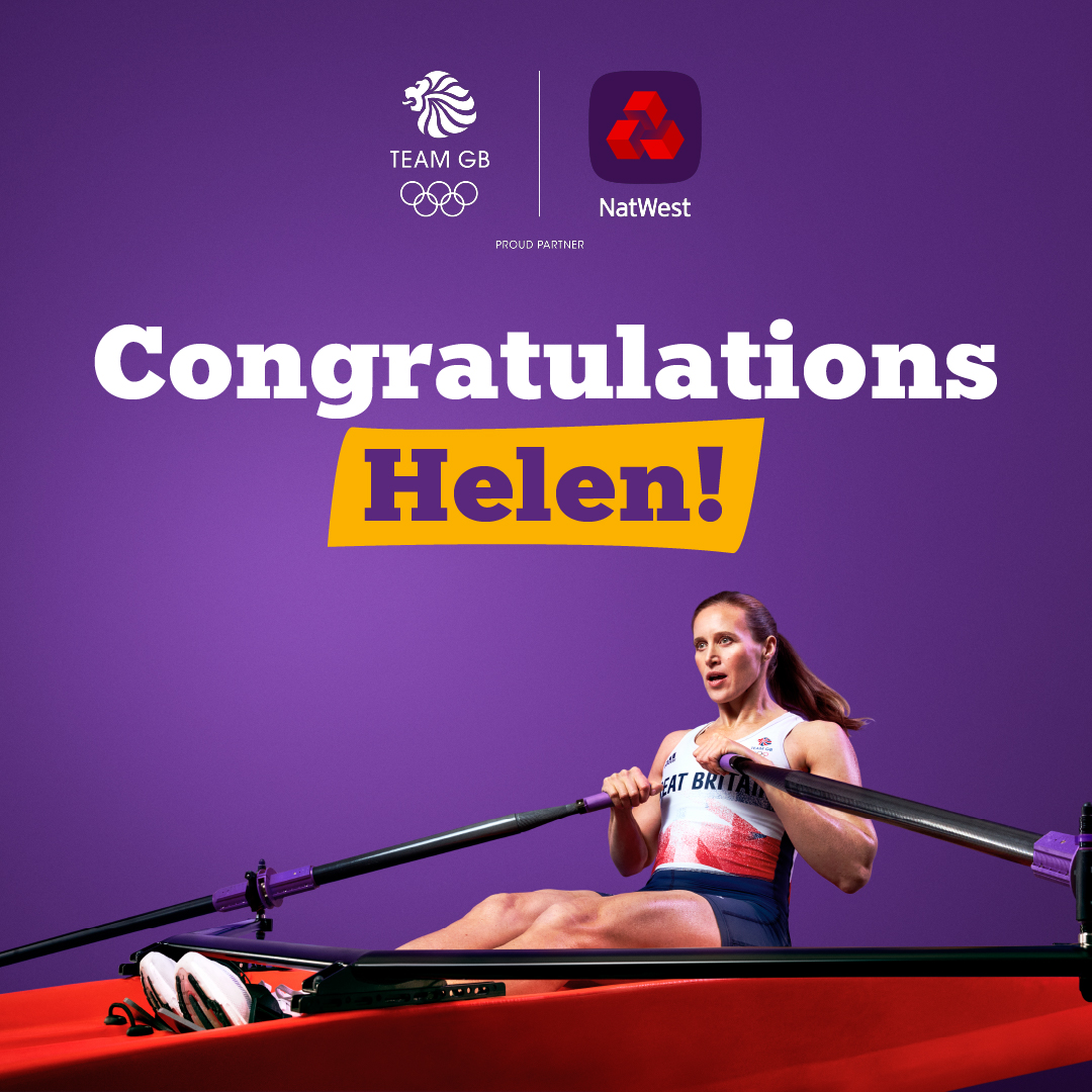 Congratulations to Helen Glover and her teammates for winning gold 🥇 in the women's four for Great Britain at the World Rowing Cup in Italy this weekend!