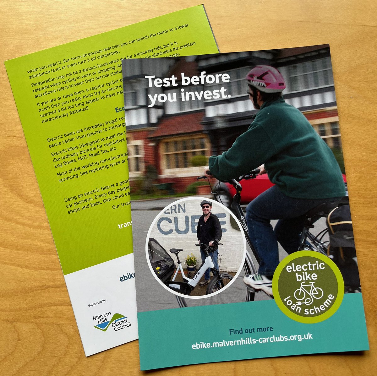 Helen Reeves (@reevesdesign) on Twitter photo Should you buy an electric bike? Test before you invest… Two week trials now available for collection in Callow End, Colwall, Ledbury and Malvern Link. bit.ly/3xyJDUK <a href="/MalvernHills_DC/">Malvern Hills DC</a> <a href="/MalvernCar/">Malvern hills Car clubs</a> Should you buy an electric bike? Test before you invest… Two week trials now available for collection in Callow End, Colwall, Ledbury and Malvern Link. bit.ly/3xyJDUK <a href="/MalvernHills_DC/">Malvern Hills DC</a> <a href="/MalvernCar/">Malvern hills Car clubs</a>