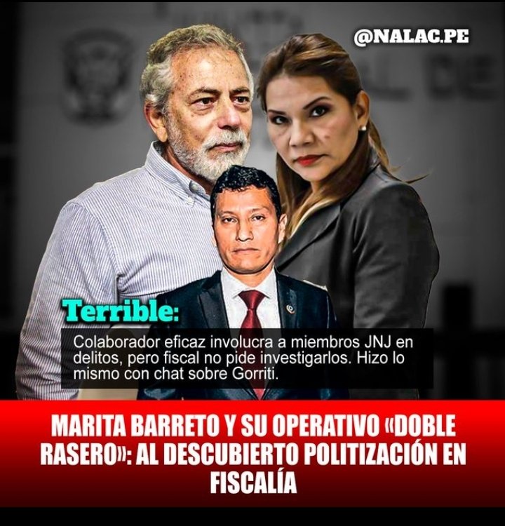 OlaecheaHumbert's tweet photo. @EduardoFrancoX @Cuarto_Poder Sinvergüenza la barreto
Sinverguenza e inescrupulosa
Tiene el descaro d acusar a otros para defender a su esbirrio #Colchado
La desleal y prontuariada,por inconducta funcionales,en sus"investigaciones"como las d #markagroup
Sin duda la cuello rojo paso a vulgar sicaría d la mafia https://t.co/dFLXemBxEG