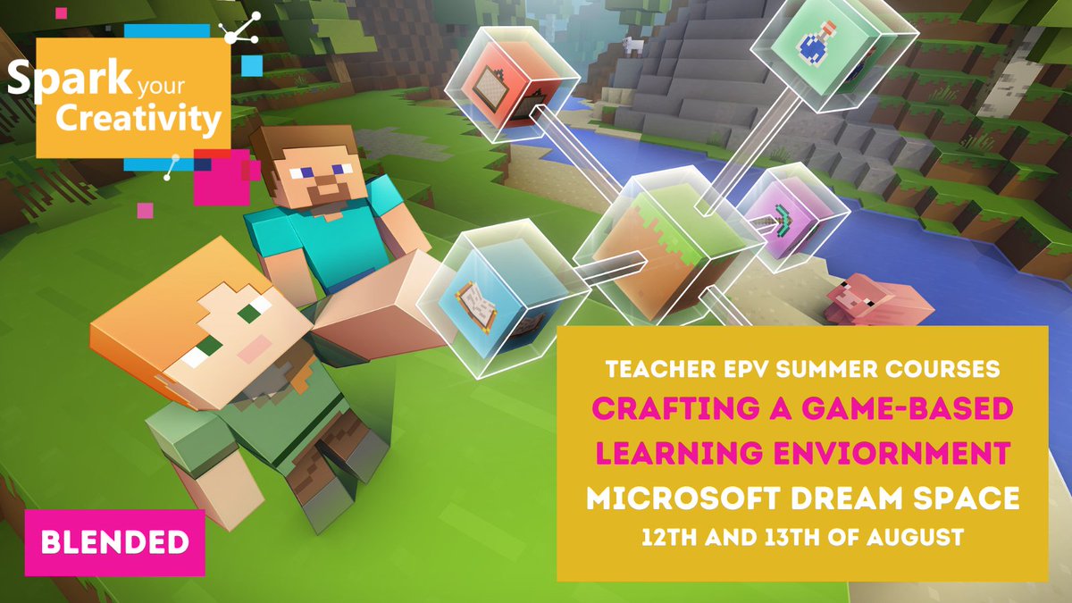 Back by popular demand, #MSDreamSpace with @TeachNetIreland are happy to announce.... 🥁 Summer Course 2️⃣ :Crafting a game-based learning environment with Minecraft Education for teachers of 3rd-6th class. More here: msft.it/6013chSMh