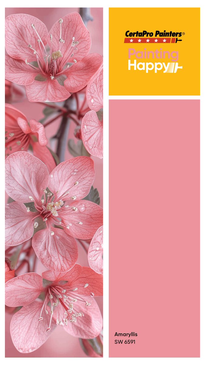 The flowers are blooming and now is the time to pick what colors you will use on your next project!

#certagloup #commercialpainting #exteriorpainting #housepainting #interiorpainting #interiorrepairs
