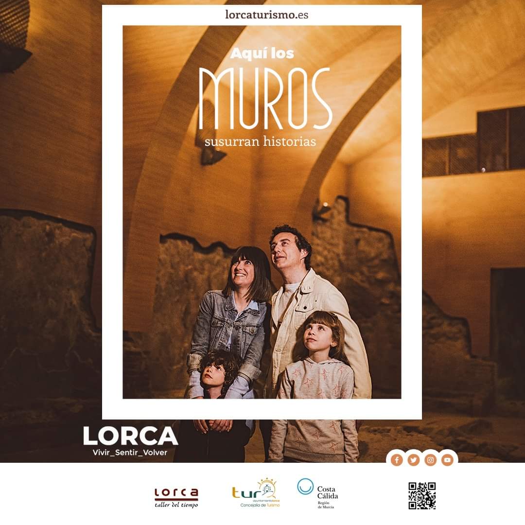 ✡️¿Has estado alguna vez en una #judería dentro de un #castillo? 💡Ahora tienes la oportunidad de hacerlo y descubrir la #sinagoga del #CastillodeLorca

ℹ️ Más información y reservas: bit.ly/33ZXnsT

#LorcaLoBordamos