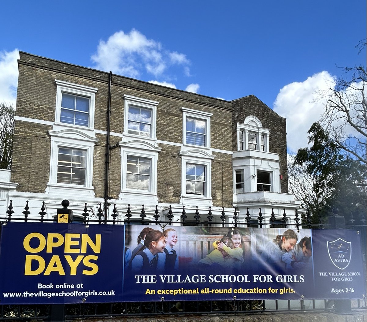 To find out what makes The Village truly special, visit  
thevillageschoolforgirls.co.uk to book on to one of our upcoming Open Days.

⭐️ First up... Wednesday, 8th May at 9:30am.⭐️

We very much look forward to welcoming you!
#OpenDays #BelsizePark #VillagePrep #Hampstead