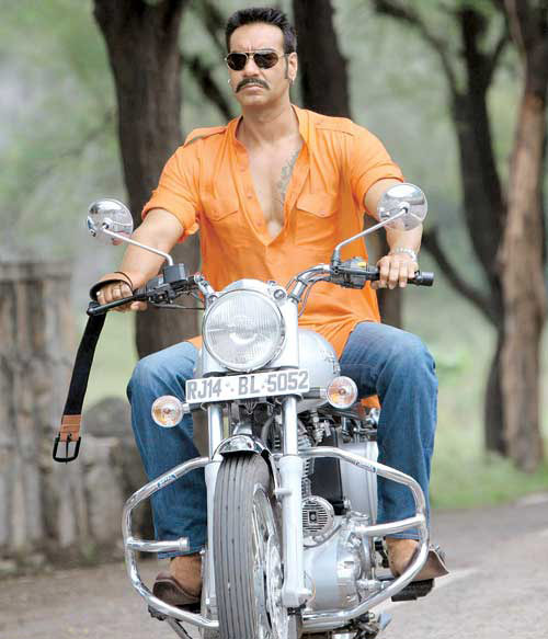 One and Only Our Mass Maharaja and the master of Swag @ajaydevgn !! #AjayDevgn
