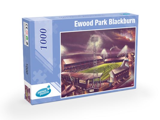 StadiumPortrait's tweet photo. Check out sports artwork by Paul Town - originals, box canvases, prints and jigsaws  - find your club at  https://t.co/box5bizmoi  for all your present needs or just to treat yourself  #backburn #blackburnrovers #brfc @Rovers https://t.co/Pg5IdciMCm