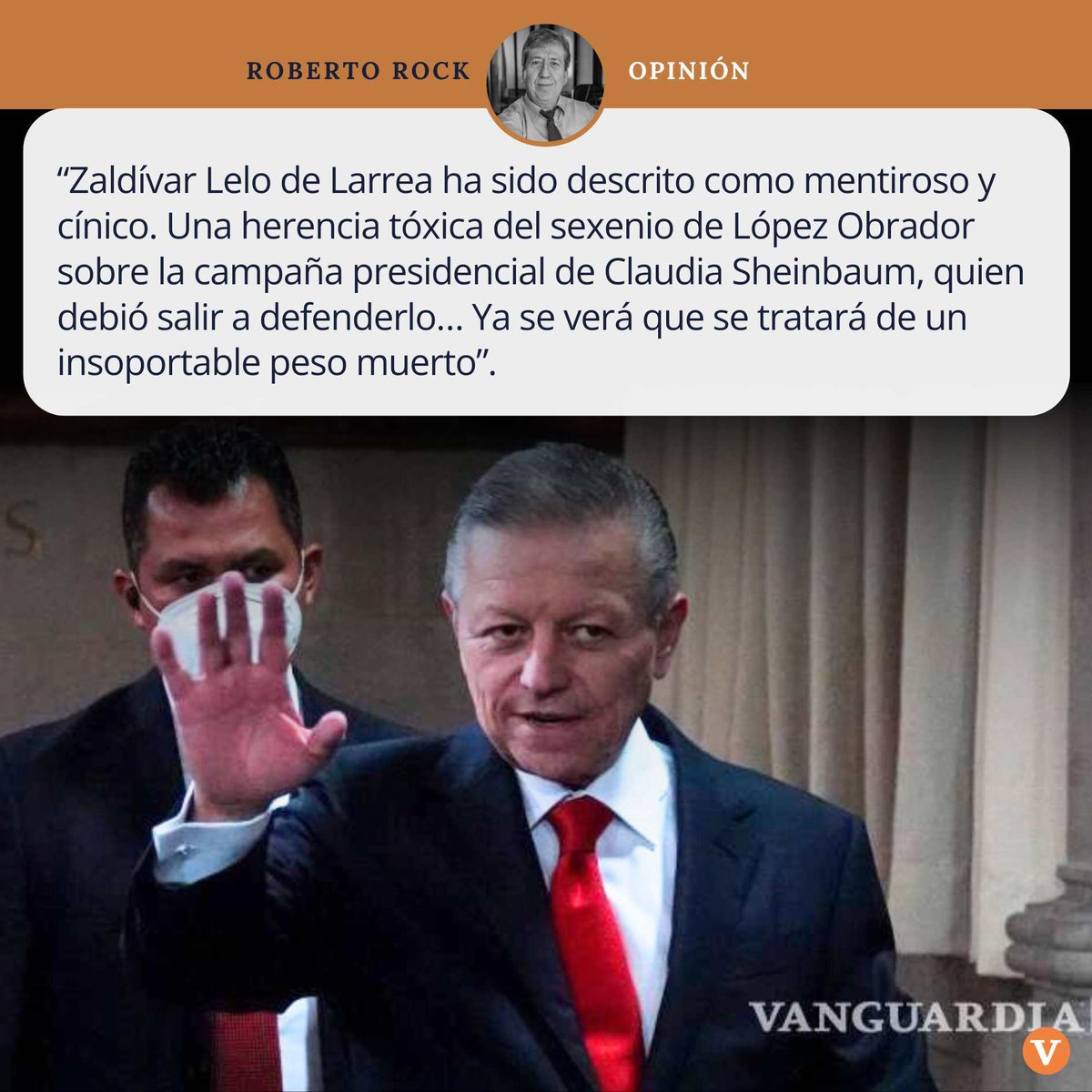 vanguardiamx's tweet photo. #Opinión #México I ¿Qué ha pasado últimamente con Arturo Zaldívar? #RobertoRock no habla sobre el tema. 👇

https://t.co/oJlB1j5Pyq https://t.co/r1pQWczIm4
