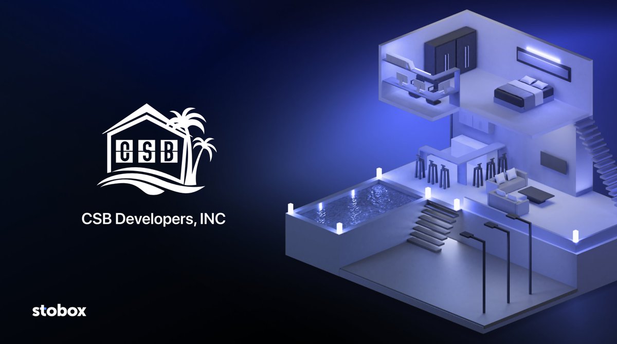 StoboxCompany's tweet photo. 🌏 New STO case: Stobox and CSB Developers Launch Tokenization Project in Belize

#Stobox is proud to announce the new #STO client CSB Developers, INC., a prominent land-developing company specializing in tiny homes in Belize. This collaboration marks a significant milestone in the journey of real estate tokenization, showcasing Stobox's commitment to innovative solutions and global expansion.

The fundraising target: €15,243,040
APY: 18%

▶️ Learn more - https://t.co/cpV6WfpSCy

#Stobox #Tokenization #RWA #STO #STBU