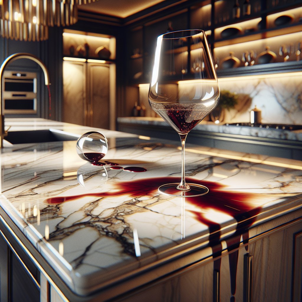 Stress-free celebrations with Quartzite Countertops? Yes, please. Elevate your kitchen's resilience & style with Countertops & More! #KitchenGoals #CountertopsAndMore 🍷✨🏠🥂