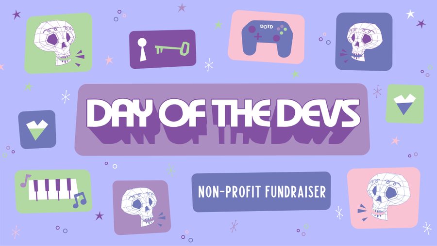 WeAreGameheads's tweet photo. Today is the last day to contribute to the @dayofthedevs
fundraiser! Help them pay for future events, staff, video production and much more while keeping DOTD FREE for everyone! Please consider donating! https://t.co/kDE26ebDUi https://t.co/2oPjJMV4QP