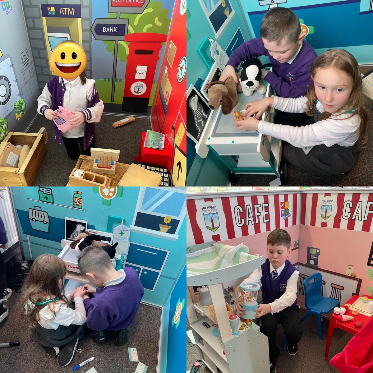 The Highpark Hub is now open 💜👏 Children enjoyed exploring and having fun today 😊