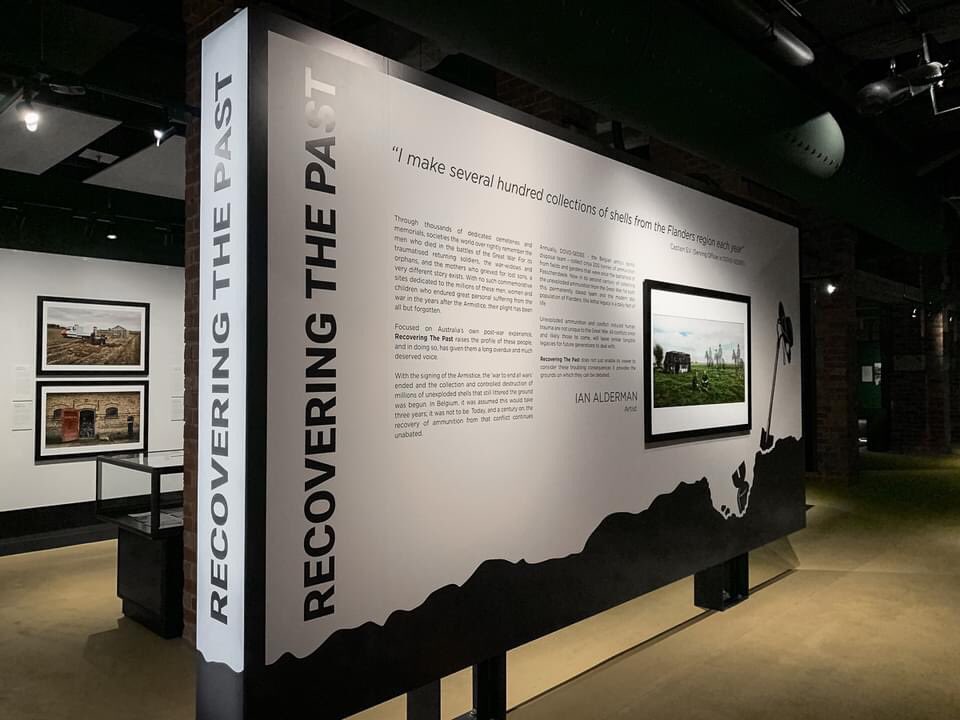 IAlderman's tweet image. @recoveringthepast #photoexhibition now open at #shrineofremembrance #Melbourne! A poignant study of the long-term social and physical consequences of war | artist will be representing the work in-person from 20th April - 19th May. Artist led tours available